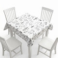 Sea World Coloring Tablecloth / Mat