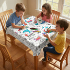 Sea World Coloring Tablecloth / Mat