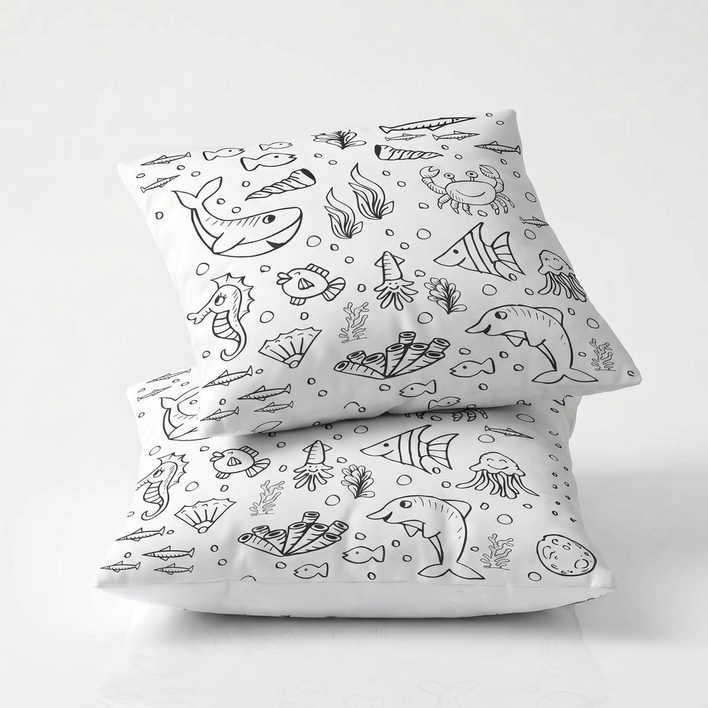 Sailor Coloring Cushions