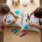 Daisy Coloring Cushions