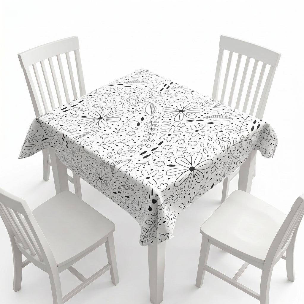 Daisy Coloring Tablecloth / Mat
