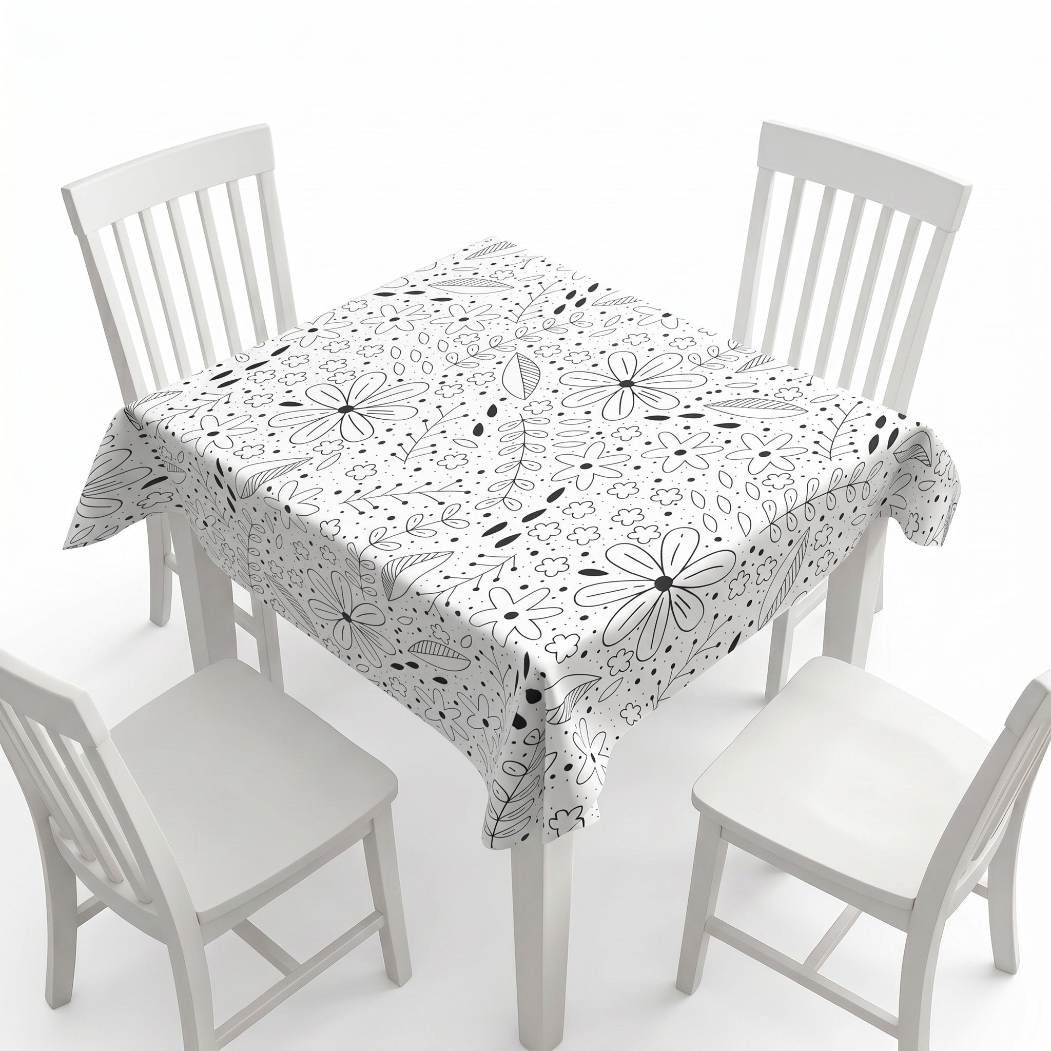 Daisy Coloring Tablecloth / Mat
