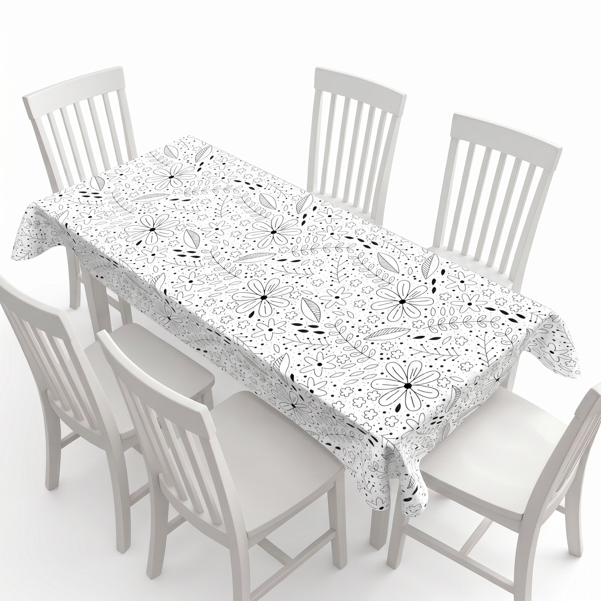 Daisy Coloring Tablecloth / Mat