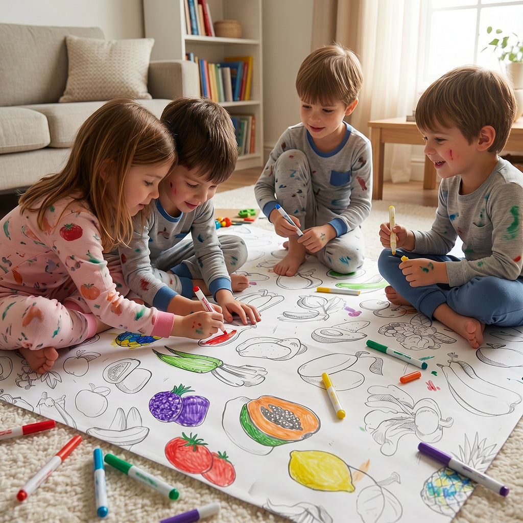 Yummi Coloring Tablecloth / Mat
