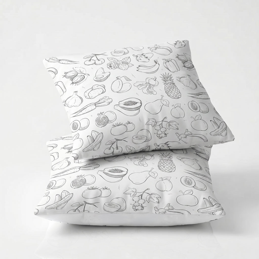Yummi Coloring Cushions