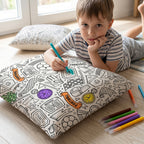 Football Coloring Cushions