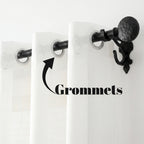 Sheer Voile Curtains Off-White