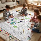 Yummi Coloring Tablecloth / Mat