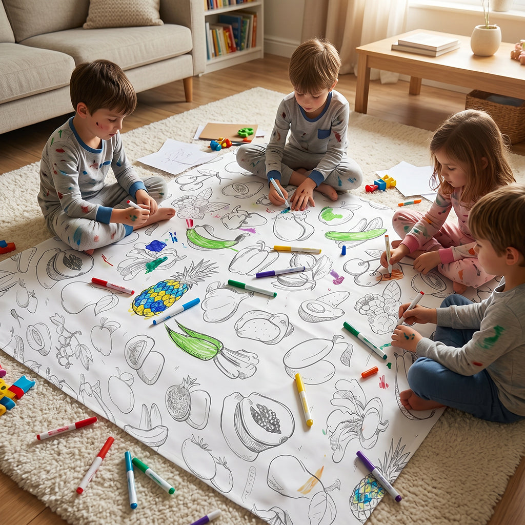 Yummi Coloring Tablecloth / Mat