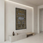 Velvet Wall Rug Kaaba Door