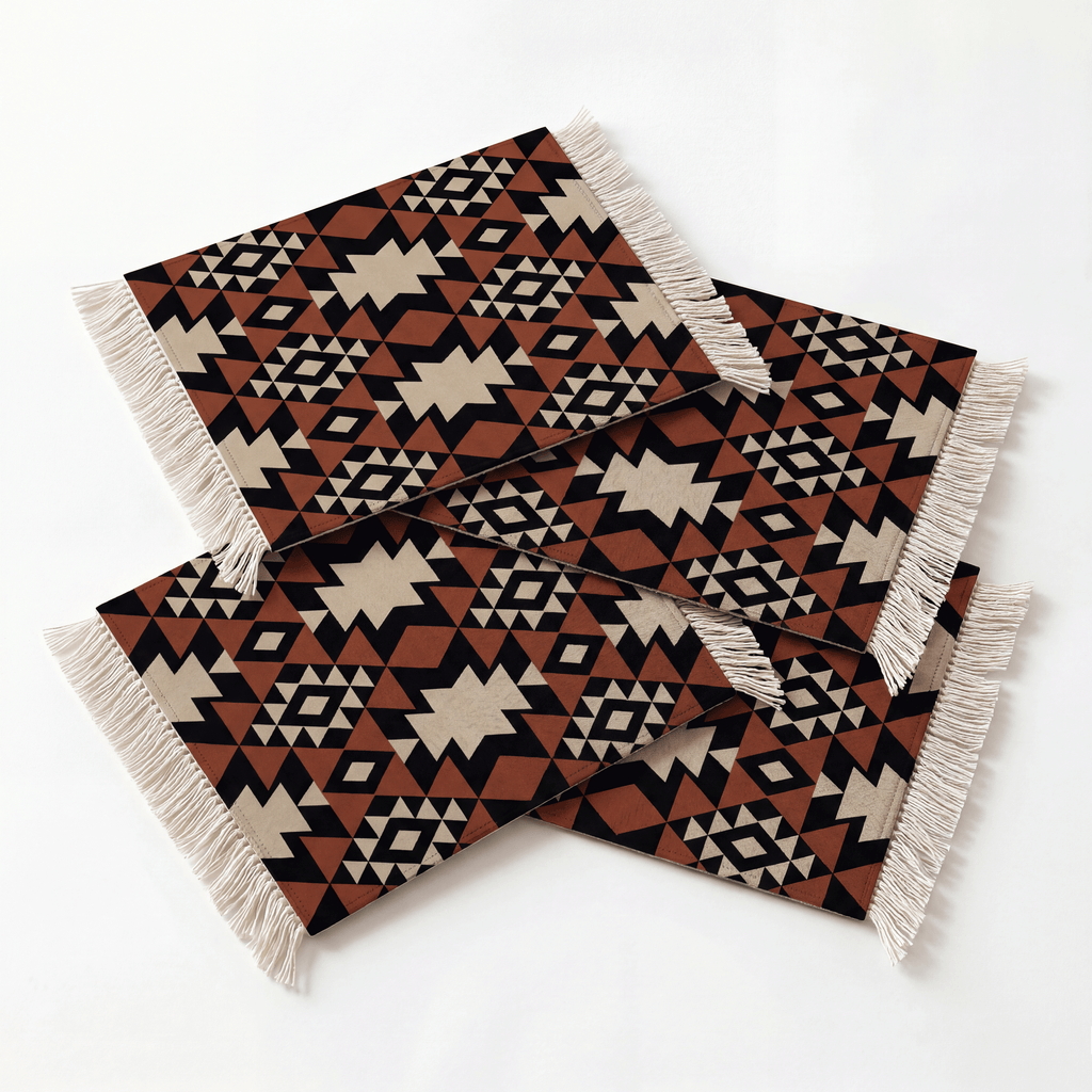 Rug Coasters 4 Pieces - 105