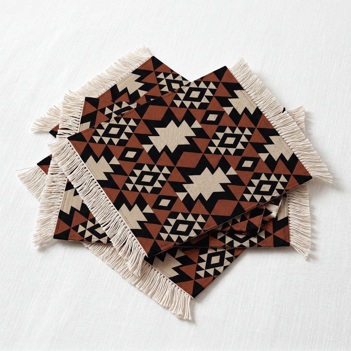 Rug Coasters 4 Pieces - 105