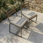 Linen Seat pad 2 Pieces