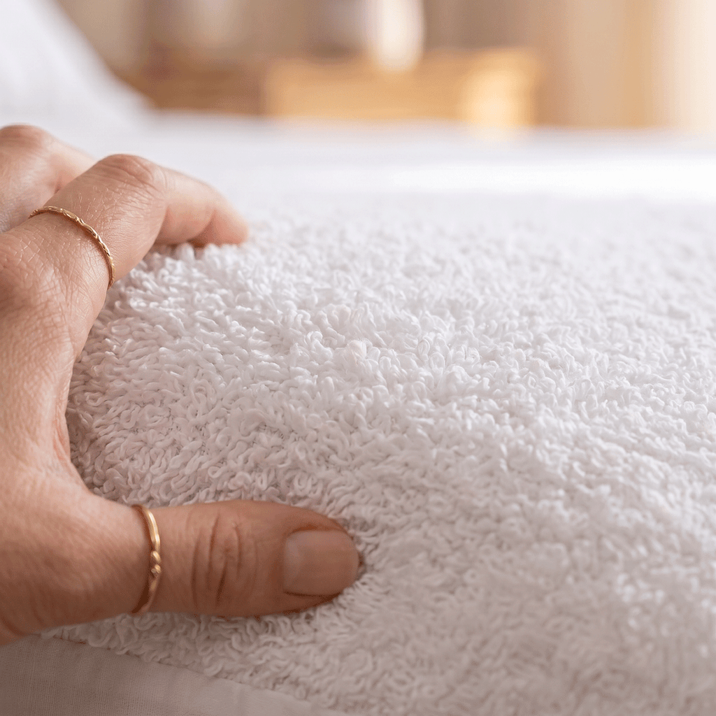 Waterproof Fitted Mattress Protector Hotel Quality