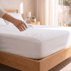 Waterproof Fitted Mattress Protector Hotel Quality