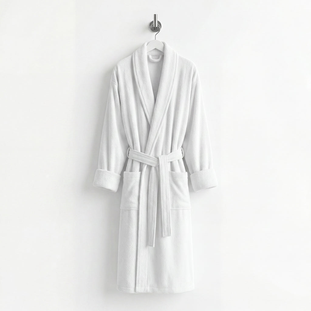 Velour Hotel Grade Cotton Bathrobe 1350gm