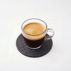 Alligator-like texture Leather Coasters 4 Pieces