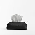 Alligator-like texture Leather Tissue Box