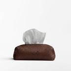 Alligator-like texture Leather Tissue Box