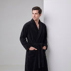 Velour Hotel Grade Cotton Bathrobe 1350gm