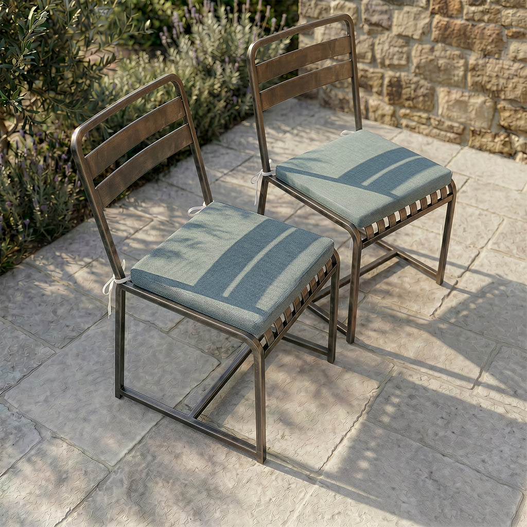 Linen Seat pad 2 Pieces