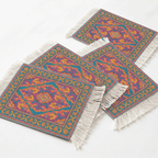 Rug Coasters 4 Pieces - 106