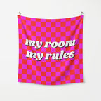 My Room My Rules Tapestry