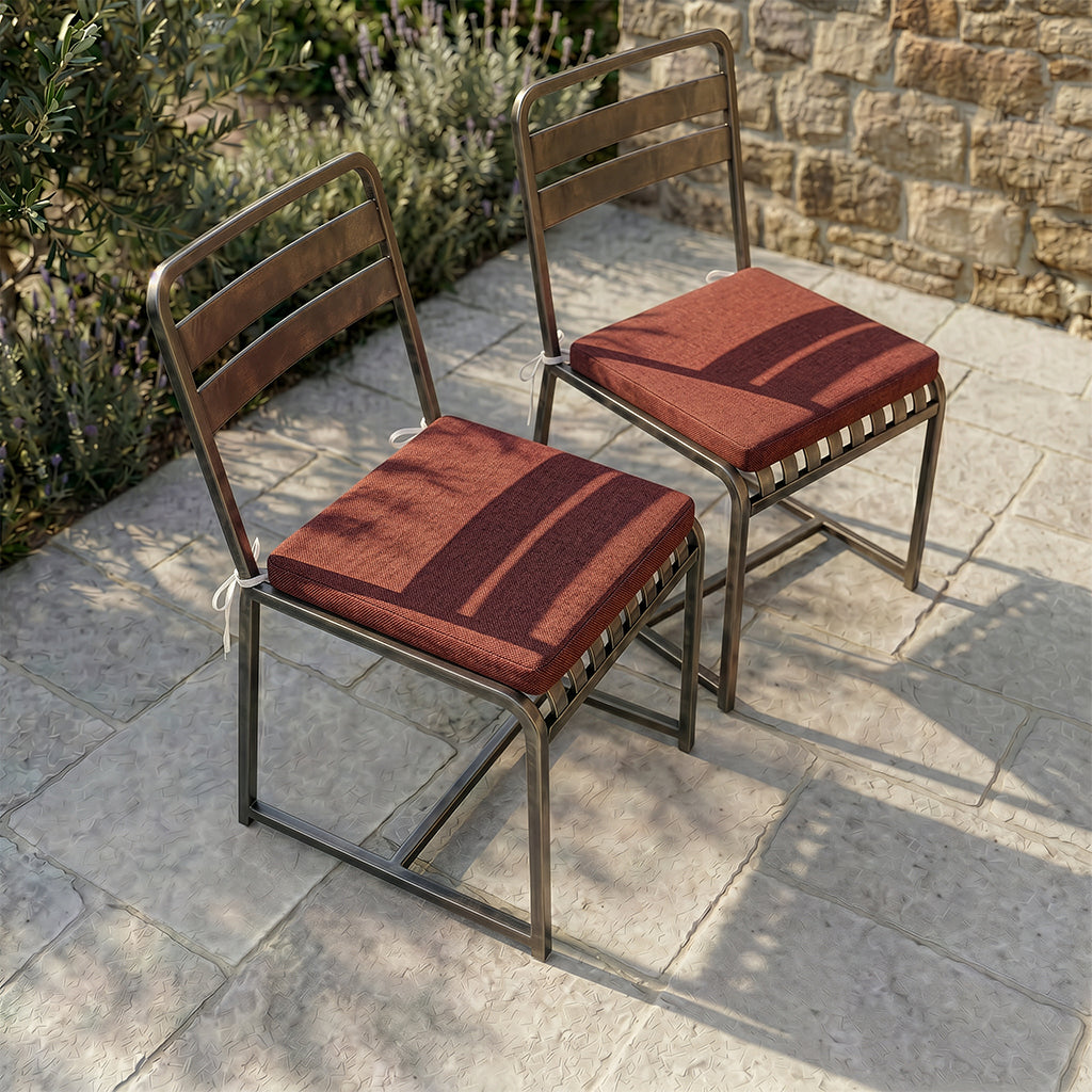 Linen Seat pad 2 Pieces