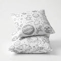 Galaxy Coloring Cushions