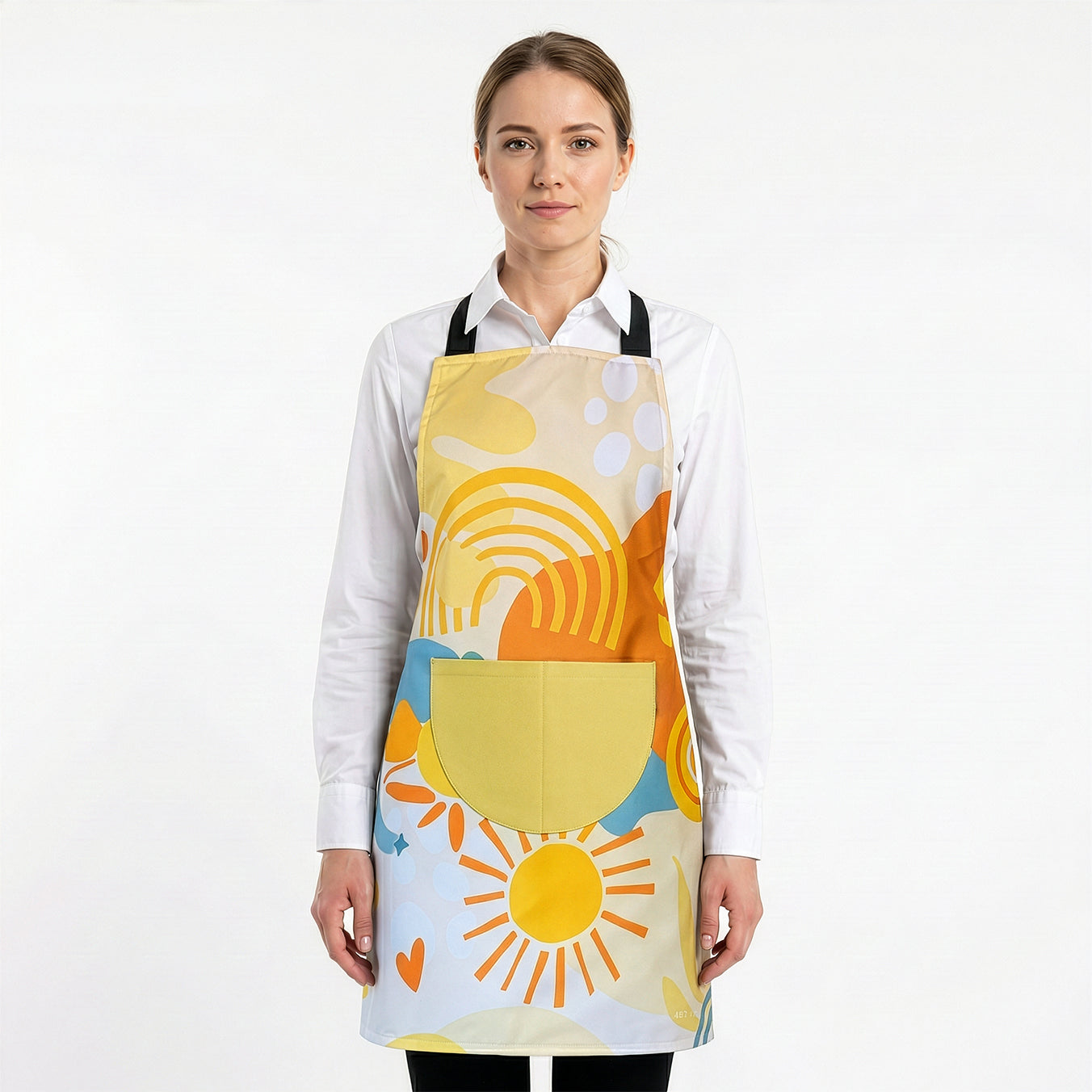 Sole Cross-Back Apron