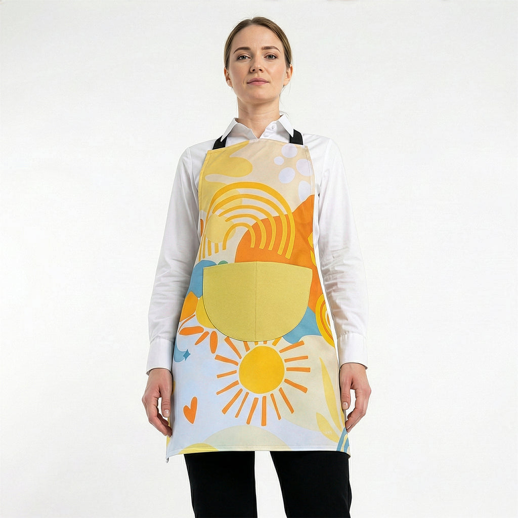 Sole Cross-Back Apron