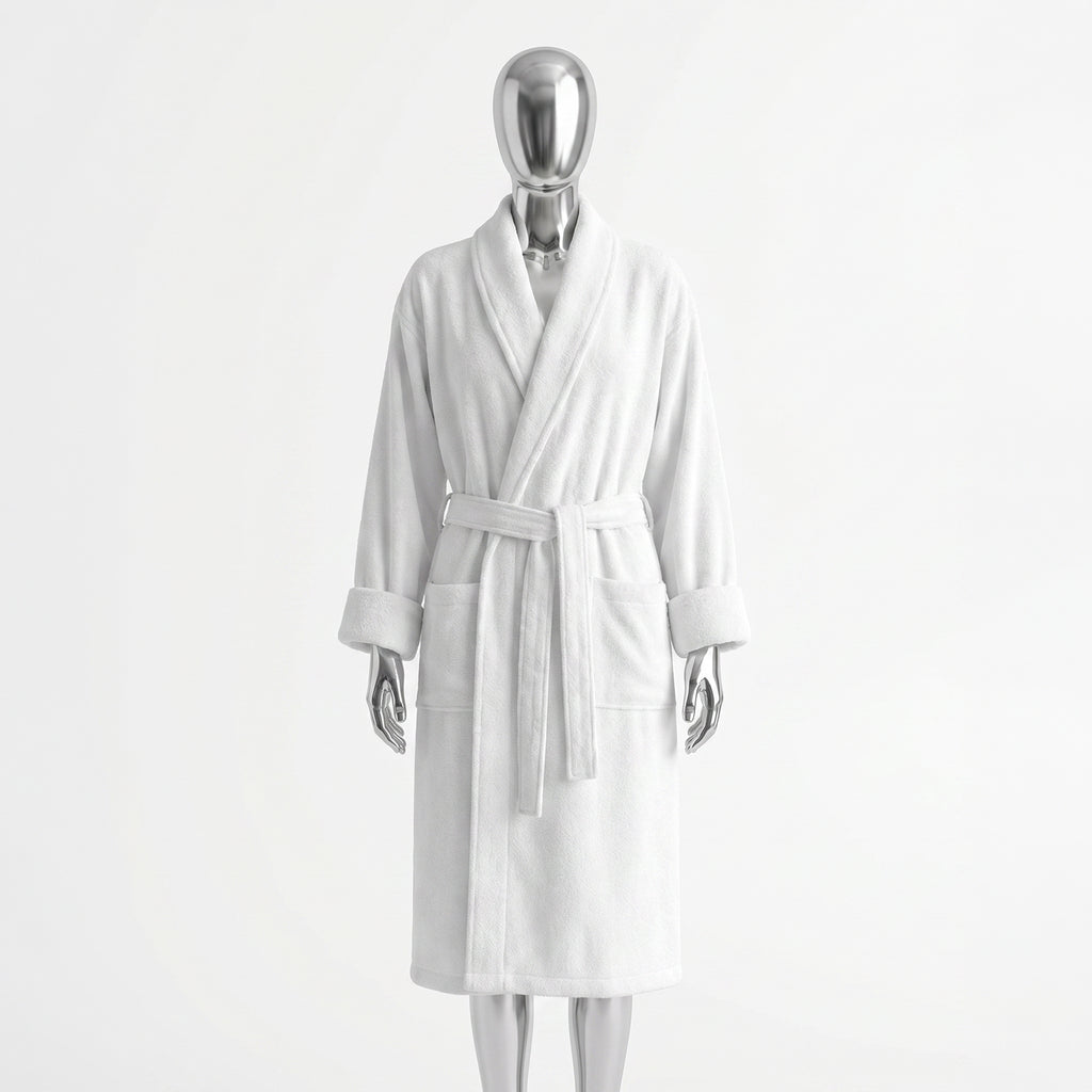 Velour Hotel Grade Cotton Bathrobe 1350gm