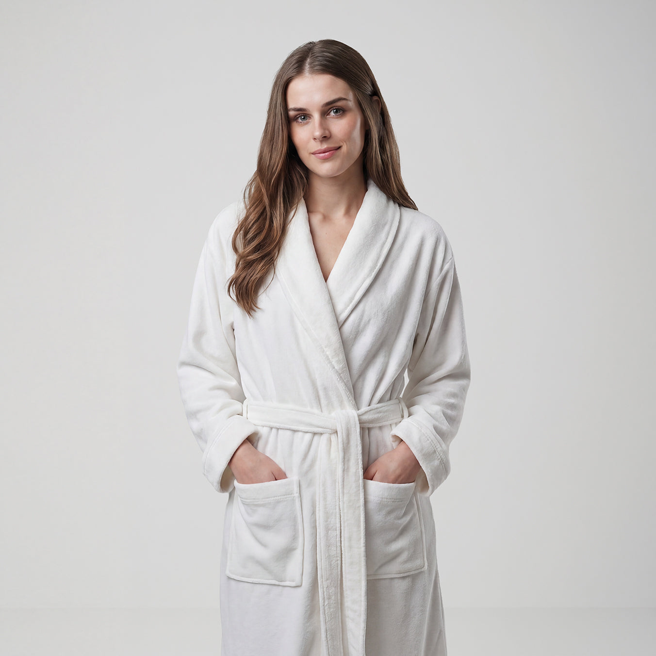 Velour Hotel Grade Cotton Bathrobe 1350gm